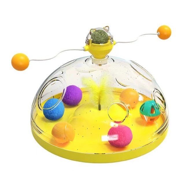 Multifunctional Turntable Pet Toys