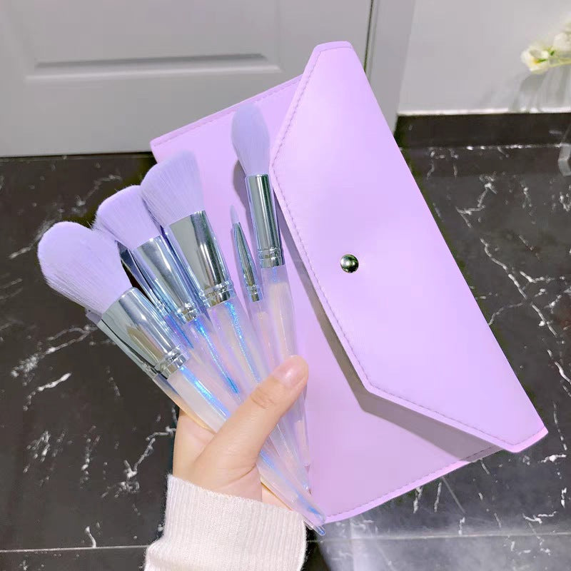 Purple Makeup Brush Set