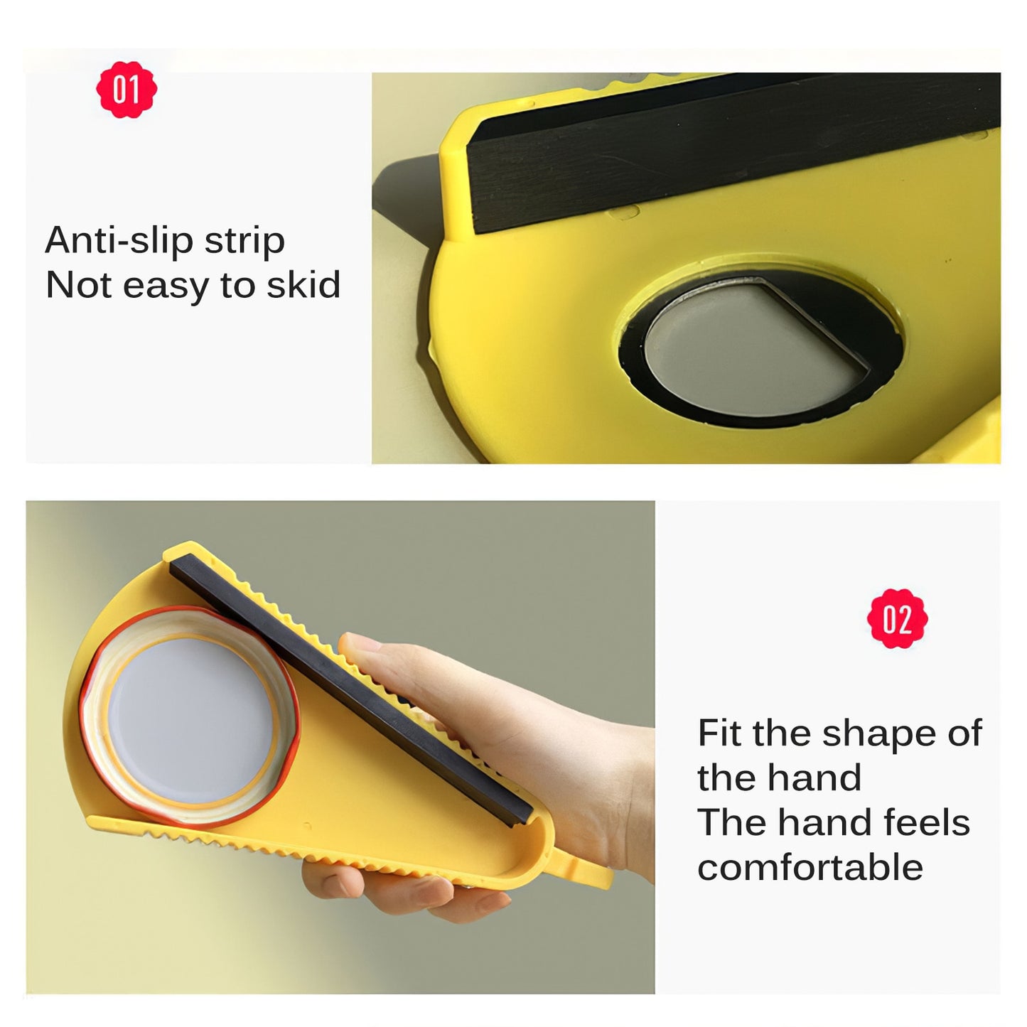 V-shaped Non-slip Can Opener