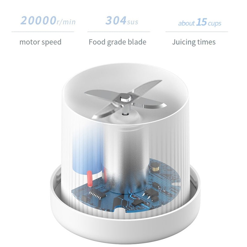 Licuadora exprimidora eléctrica portátil USB